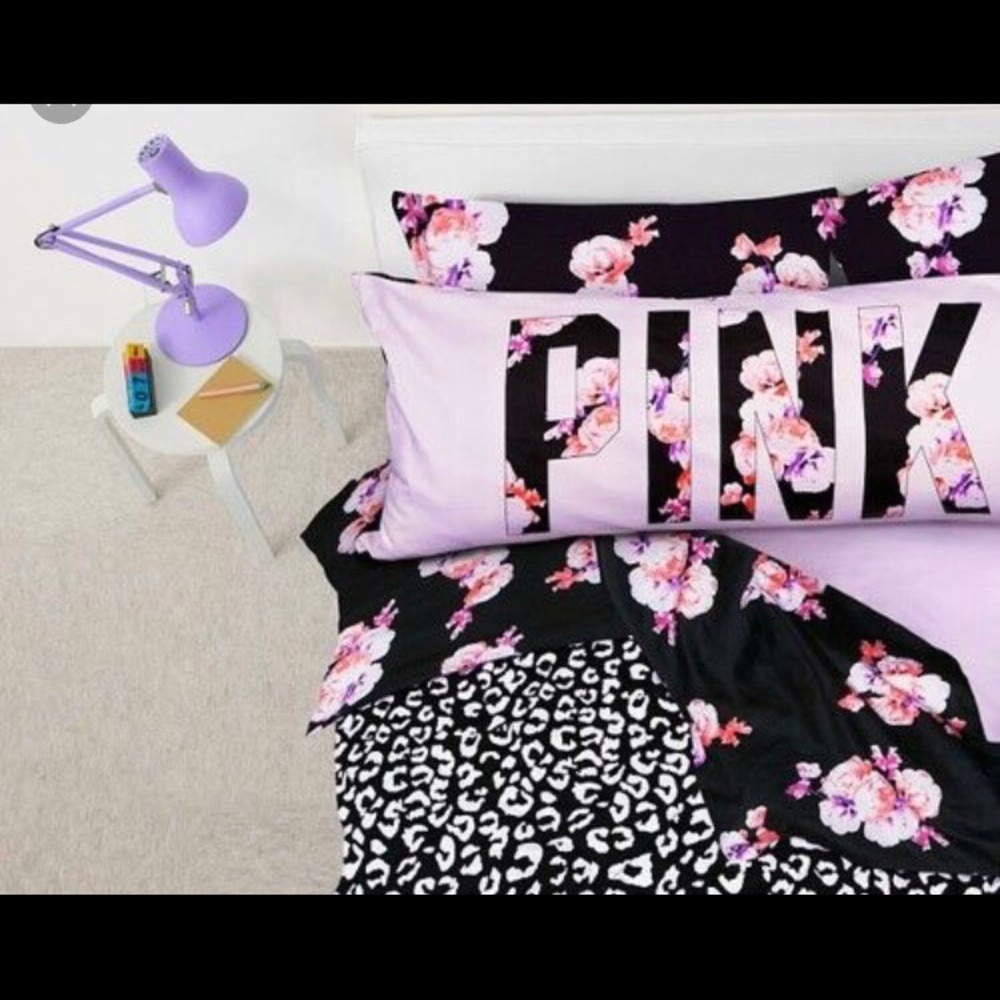 Pink bedding